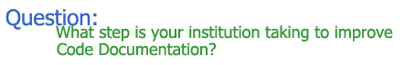 Code Documentation survey
