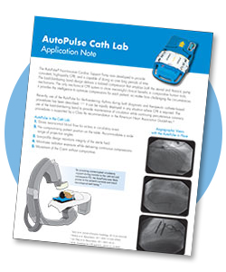 AutoPulse Cath Lab Application Note cover