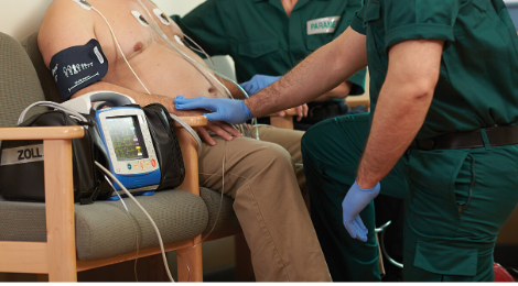 X Series-monitor/defibrillator voor medische hulpdiensten