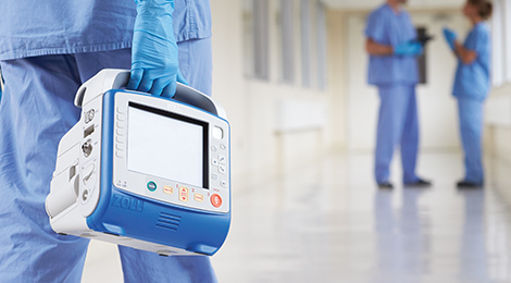 X Series-monitor/defibrillator voor ziekenhuistransport