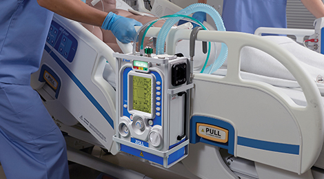 zoete smaak Herdenkings Interpersoonlijk Portable Ventilators for EMS, Hospital & Military - ZOLL Medical