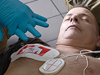Elektroden voor medische hulpdiensten
