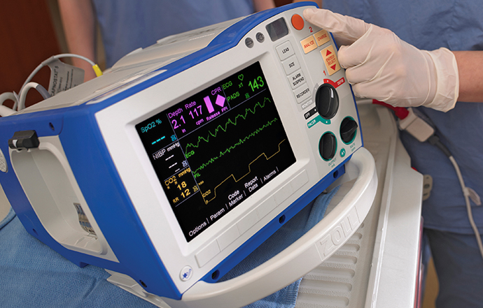 R Series monitor defibrillator