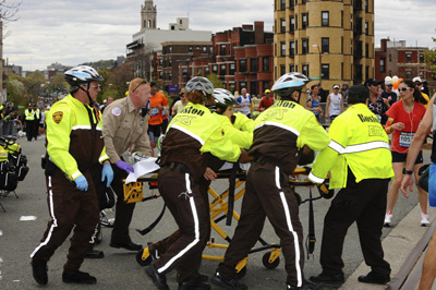 Boston Marathon EMS AED