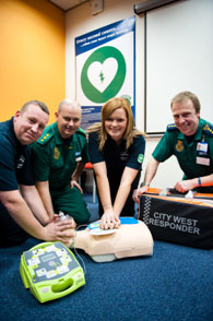 CIty West UK AED Plus