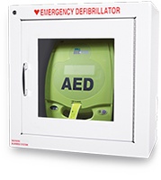 AED nella teca - 17,8 cm